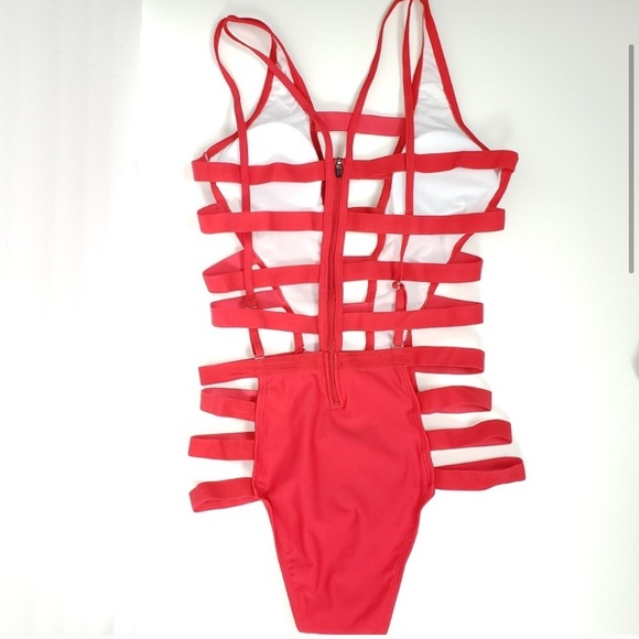 Bandage Swimsuit - Picture 2 of 5